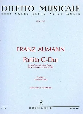Produktbild von Partita G-Durfür 4 Violinen und Violoncello