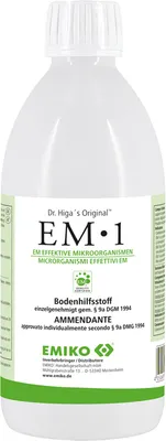 Produktbild von EM1 500ml Original mit EM Effektive Mikroorganismen Bodenhilfsstoff