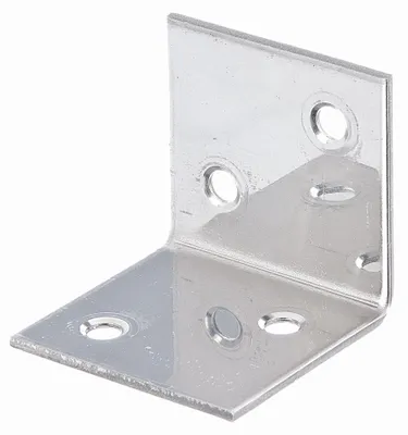 Produktbild von Alberts Breitwinkel | Edelstahl | 40 x 40 x 40 mm | 10er Set
