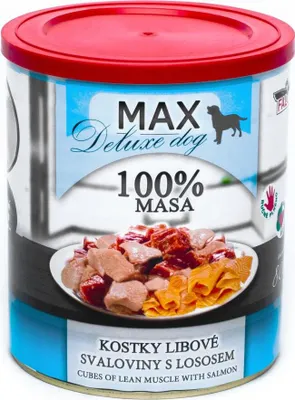 Immagine prodotto di Cubetti di muscolo magro MAX con salmone 800 g