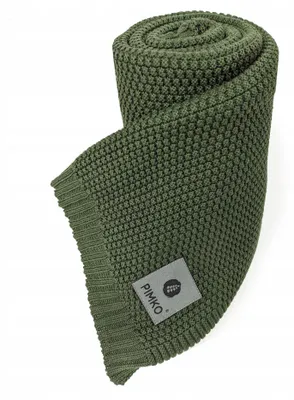 Produktbild von Pimko Kinderdecke 80x100 cm 100% Baumwolle Khaki