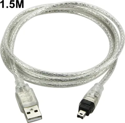 Produktbild von Kabel USB-Stecker auf Firewire-Stecker auf Mini 4-Pin auf Firewire-Adapter für Peripheriegeräte, die nur mit diesem Adaptertyp kompatibel sind