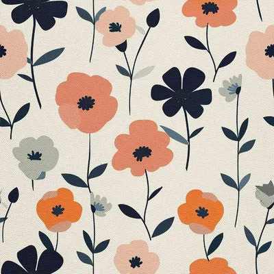 Image de OUTDOOR DEKOSTOFFE OXFORD - Motiv Blumen I DX5429
