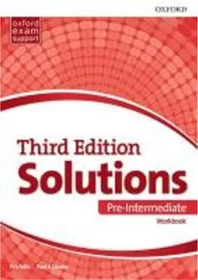 Obrázek produktu pro Solutions: Pre-Intermediate: Workbook