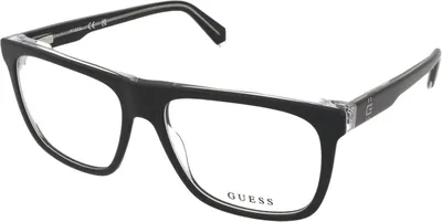 Produktbild von Guess Brillen GU50089 005 Vollrandgestelle mit flexiblen Gelenken, UV-Filter und Antireflexionsschicht