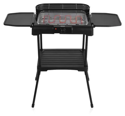 Produktbild von Princess 01.112250.01.001 Elektrischer Grill mit aufklappbaren Seitenablagen, 2200 W, Grill, Elektro, Balcone, Drinnen, 1 Zone(n), 235 °C