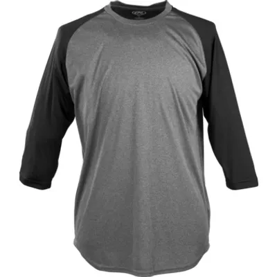 Produktbild von Rawlings RTT34 3/4 Ärmel Performance Jersey S Schwarz