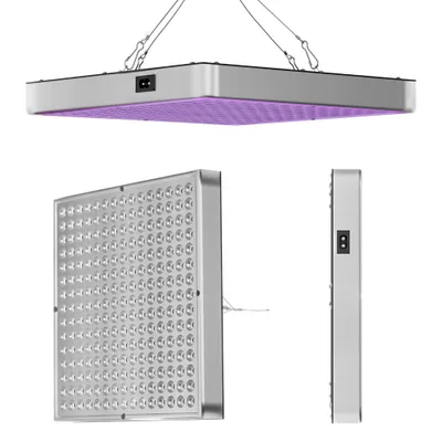 Produktbild von LARS360 2xLED Pflanzenlampe 45 W Vollspektrum, 225 LEDs Rot & Blau, Pflanzenleuchte für Zimmerpflanzen, Blumen, Gemüse und Anzucht