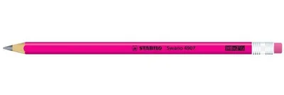 Obrázok produktu pre Ceruzka STABILO Swano Fluo s gumou, ruov