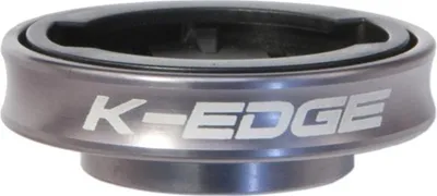 Produktbild von K-EDGE Garmin Computer Mount Gravity Cap Gunmetal Anodize Grau