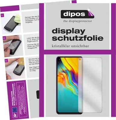 Produktbild von 6x Schutzfolie für Infinix Hot 9 klar Displayschutzfolie Folie Display Schutz dipos