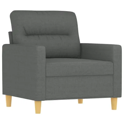 Produktbild von Sofasessel Dunkelgrau 60 cm Stoff