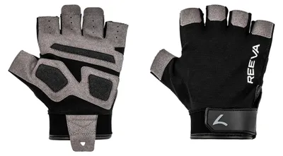 Produktbild von REEVA Unisex Trainingshandschuhe Fitness grey - Größe M