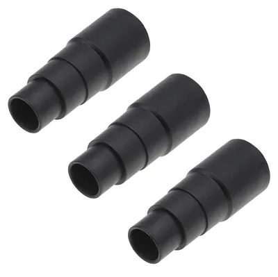 3er Set Staubsauger-Schlauchadapter 25-42 mm, Stufenadapter