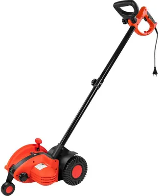Produktbild von Grafner 2in1 Rasenkantenschneider und Fugenbürste, mit Messer und Bürste, ergonomischer Teleskopstiel, 3-fach einstellbare Schnitttiefe, Führungsschiene für präzise Kanten und saubere Fugen