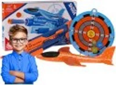 Obrázok produktu pre PISTOLET s vystreľovačom lietadiel + steroplán pre deti
