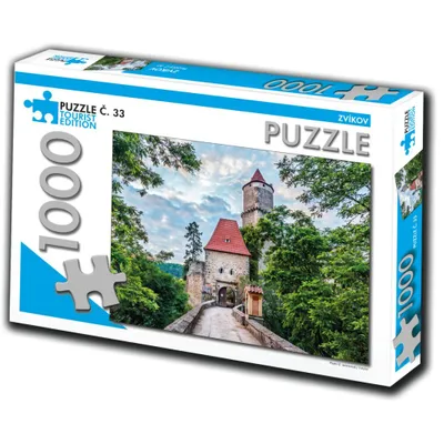Zdjęcie produktu dla PUZZLE TOURIST nr 33 - Zvíkov 1000 sztuk