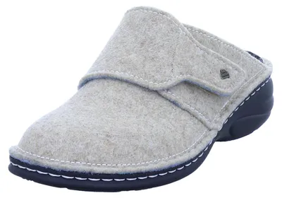 Produktbild von Finn Comfort Goms 6569-482006, Doublefilz, Beige, Klettverschluss, Wechselfußbett 40