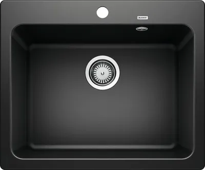 Immagine prodotto di Lavello da incasso da 60 cm, silgranit nero Blanco 525941