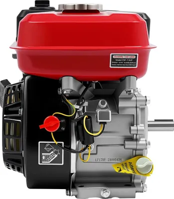 Obrázok produktu pre Benzínový motor – stacionárny motor pre motokáry – 7,5 PS 4 kW – 4-taktný – jednovalcový – vzduchom chladený – červený