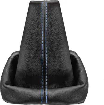 Produktbild von Schaltsack Naht blau Schaltmanschette passend für VW Passat 3B 3BG 100% Echtleder