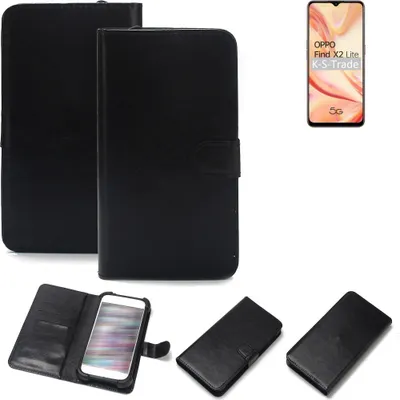 Produktbild von K-S-Trade Handyhülle Schutzhülle kompatibel mit Oppo Find X2 Lite Handy Schutz Hülle Handyhülle Bumper schwarz 1x