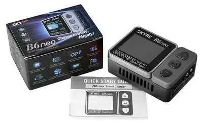 Immagine prodotto di SkyRC B6neo Caricabatterie Caricabatterie LiPo 1-6s 10A 200W grigio