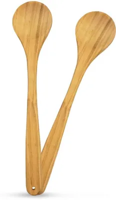 Produktbild von Holzlöffel Set 2-teilig 30cm Kirschholz