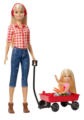 Produktbild von Barbie Farm Barbie und Chelsea Puppen