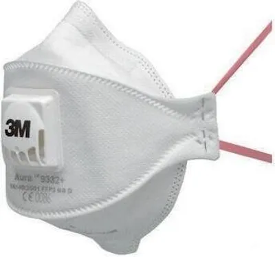 Produktbild von Atemschutzmaske 9332+ FFP3/V NRD m.Ausat FFP3 / V NRD