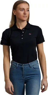 Produktbild von Premier Equine Team Kurzarm-poloshirt Schwarz 46 Schwarz 46