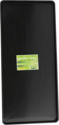 Produktbild von Garland Pflanzschale, rechteckig, Giant Plus, schwarz, 120 x 55 x 5 cm