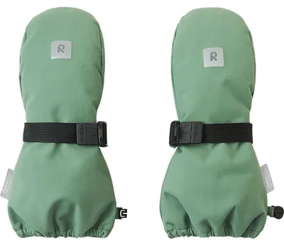 Image de Mitaines pour enfants Reima, modèle Reimatec, couleur vert "Ote", taille 4