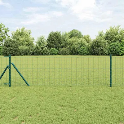 Obrázok produktu pre Maison Exclusive - Plot s podperou Zelená 0,6 x 50 m Ocel a PVC