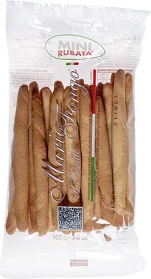 Immagine prodotto di Grissini Mini Rubatá 100 gr. - Mario Fongo