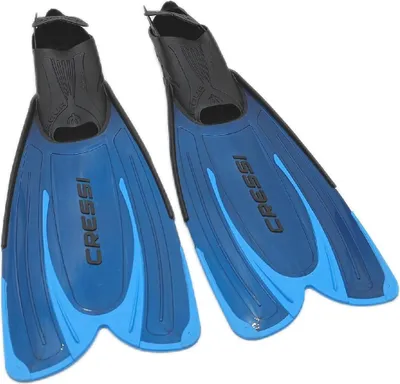 Zdjęcie produktu dla Płetwy CRESSI Sporty wodne Nurkowanie Apnoe Snorkeling Regulowane Niebieskie