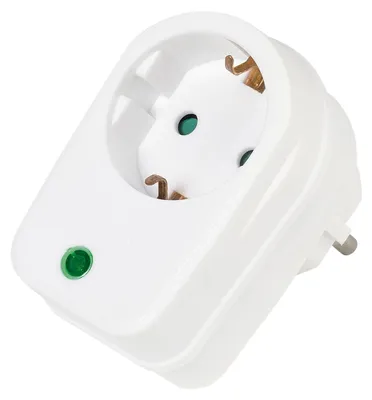 Immagine prodotto di VIVanco™Adattatore Schuko per protezione contro sovratensioni