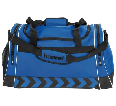 Image de Hummel Luton (L) Sac De Sport Avec Poches Latérales - Royal / Noir | Taille: UNI