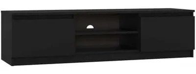 Imagen del producto de Silecomplaza: Mueble bajo con 2 puertas, 2 estantes, mueble para TV, mueble de televisión, mesa de televisión