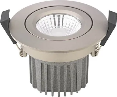 Produktbild von SIGOR Einbauleuchte Diled 10W 640lm 3000K dimmbar Stahl 36°