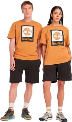 Immagine prodotto di Maglietta Kurzarm colorata Timberland Stack Logo Arancione XL Mann Arancione XL