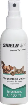 Produktbild von ShieldOn Ohrenpflege-Lotion für Hunde und Katzen - 100 ml