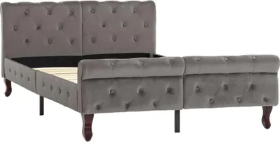 Obrázok produktu pre vidaXL Posteľný rošt Grey Velvet 120 x 200 cm
