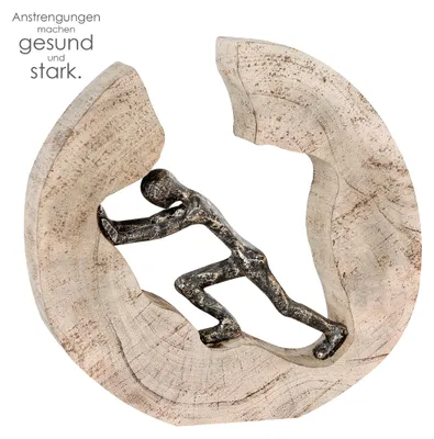 Obrázok produktu pre Casablanca by Gilde dekoratívna figúra socha Pchanie bronz V. 29 cm,71805