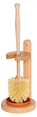 Produktbild von WC Bürste aus Buchenholz mit WC Ständer