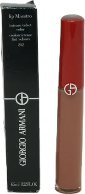 Obrázok produktu pre Giorgio Armani Lip Maestro intenzívna zamatová farba 6,5 ml 202