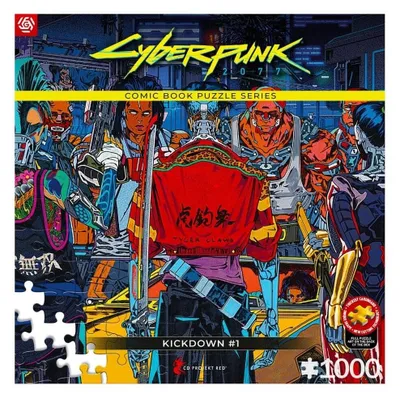 Image de Puzzle Cyberpunk 2077 Kickdown (1 000 pièces)