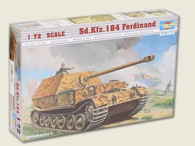 Obrázok produktu pre Trumpeter Sd.Kfz. 184 Tiger Ferdinand 1:72, 07205