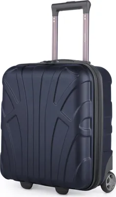 Zdjęcie produktu dla Suitline - Bagaż podręczny 45x36x20 cm mała walizka EasyJet wózek pod siedzenie 2 kółka walizka kabinowa 45cm torba kabinowa max 30L bezpłatny bagaż samolot pod siedzeniem, ciemnoniebieski
