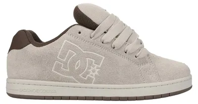 Produktbild von DC - "Gaveler" Skater-Schuhe für Herren, Wildleder, Flach GT55163 (47 EU) (Braungrau/Weiß), KI-generiertes Bild